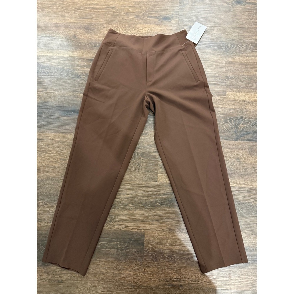 Athleta Endless Pant Womens 6 Toasted Brown NWT High Rise Travel
